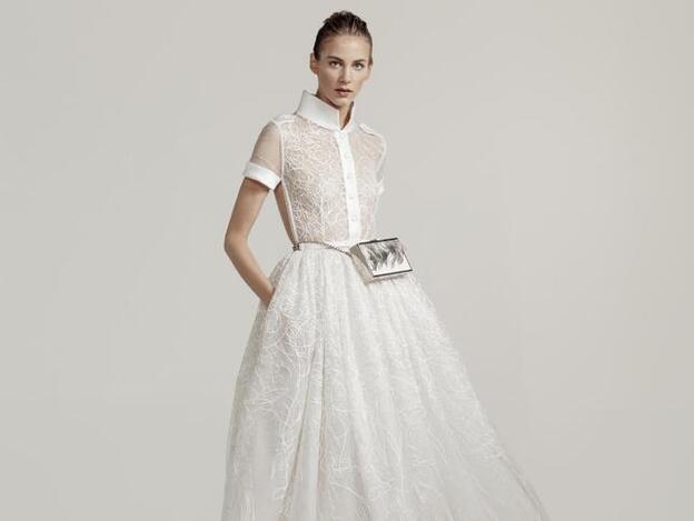 Vestidos de novia con mundo