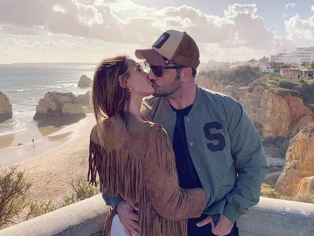 La romántica felicitación de David Bustamente a su pareja Yana Olina