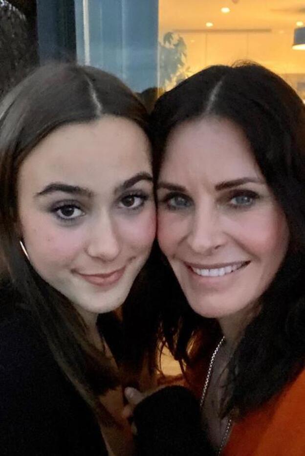 Courtney Cox y su hija