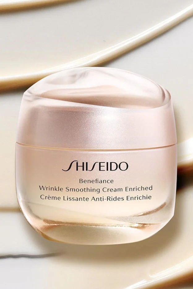Benefiance Wrinkle Smoothing Cream de Shiseido es perfecta como antiarrugas.