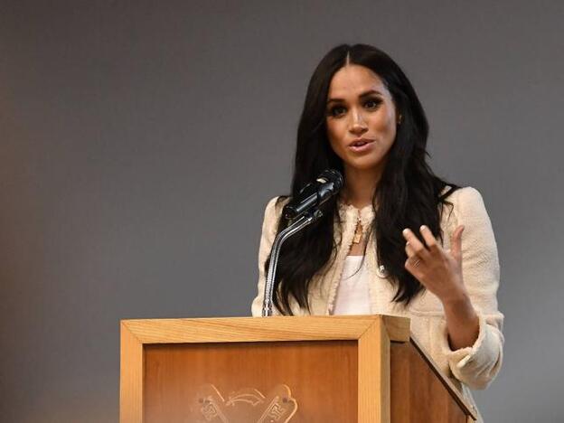 Meghan Markle ha rechazado varias ofertas: no piensa aceptar cualquier papel en su regreso al mundo de la interpretación./Getty.