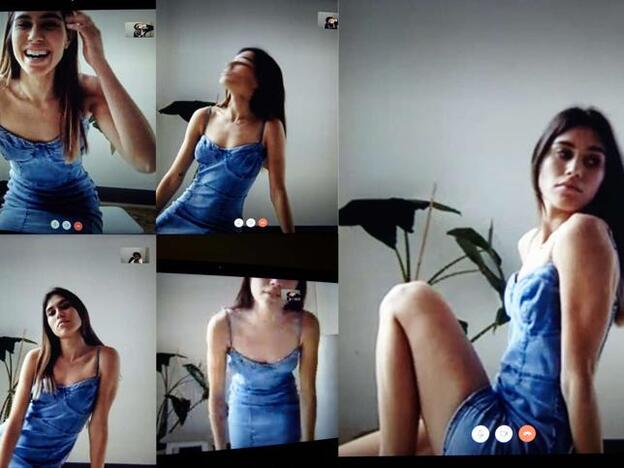 Bershka fotografía su nueva colección a través de videollamadas y el resultado es sorprendente