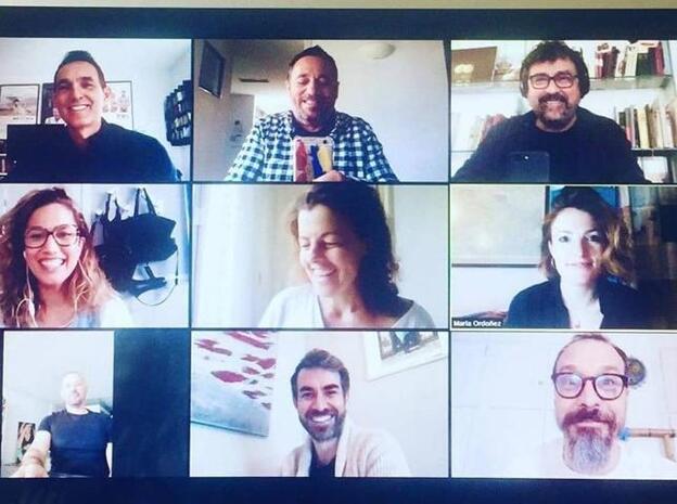 Las videollamadas de los famosos en el confinamiento