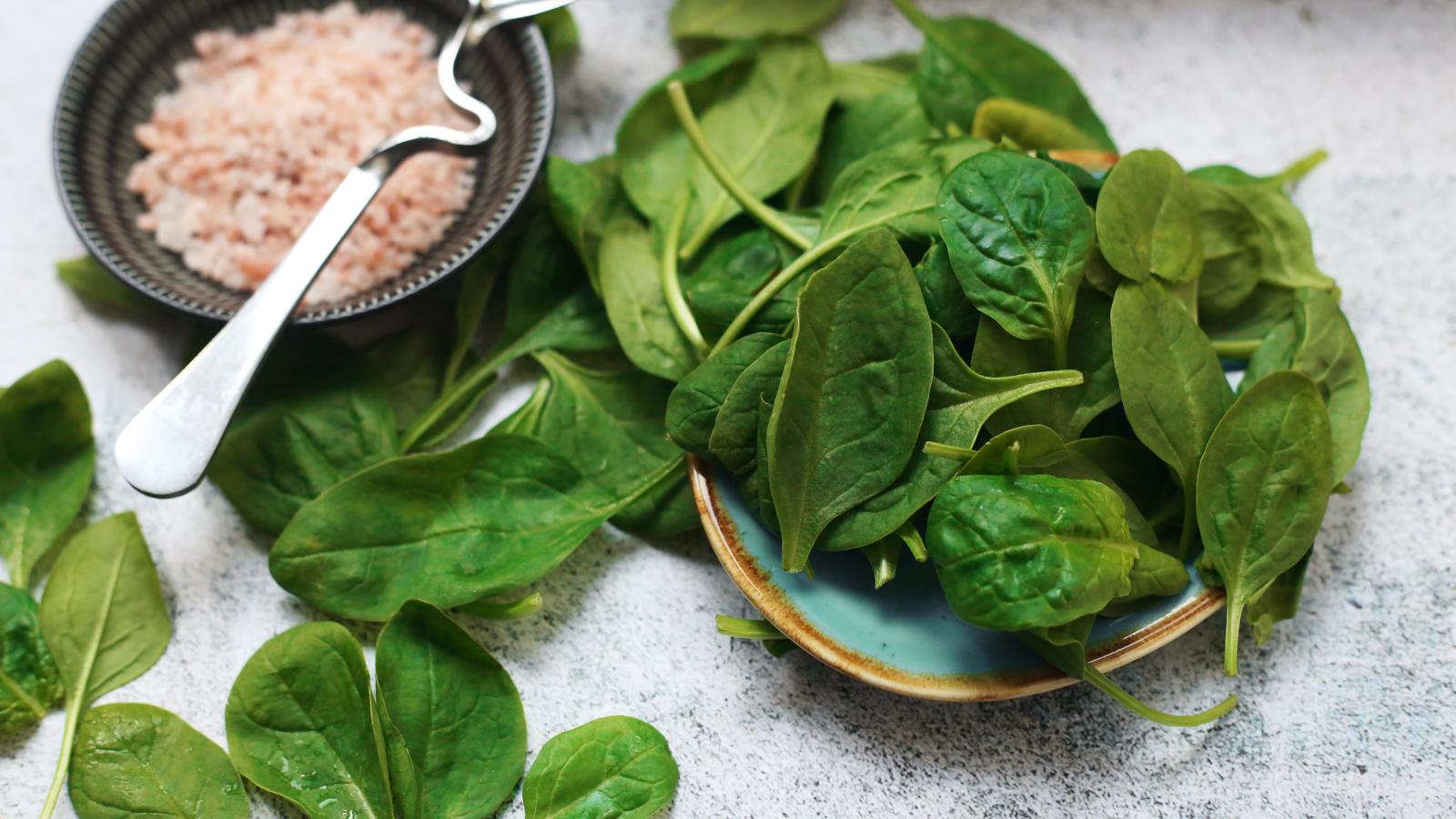 Verduras de hoja verde