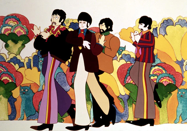 YELLOW SUBMARINE, The Beatles, 1968/beatles yellow submarine