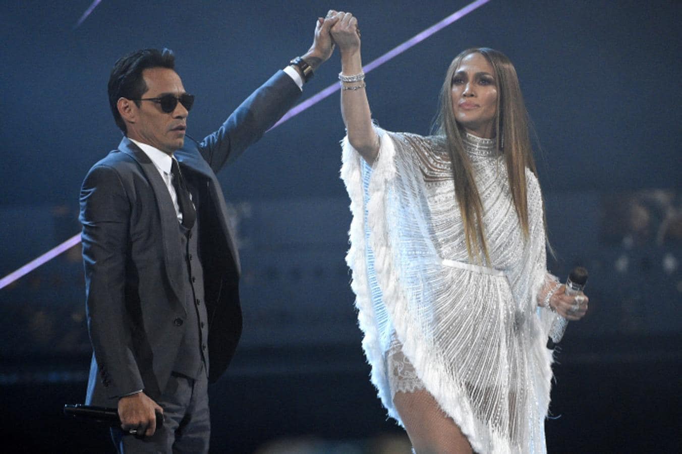 'Celebrities' divorciadas o separadas que son amigos: Jennifer Lopez y Marc Anthony