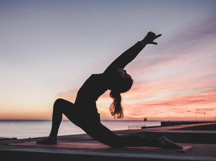 Aunque existen muchos tipos de yoga, podrás optar por el vinyasa. Harás las posturas junto a inhalaciones, exhalaciones o retenciones de aire.