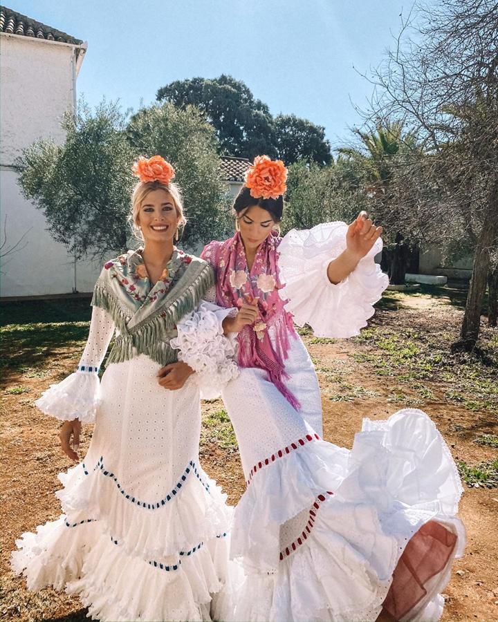 Los trajes de flamenca más bonitos que llevaron las influencers el