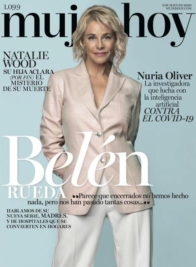 Belén Rueda, delante y detrás de las cámaras, portada de Mujerhoy
