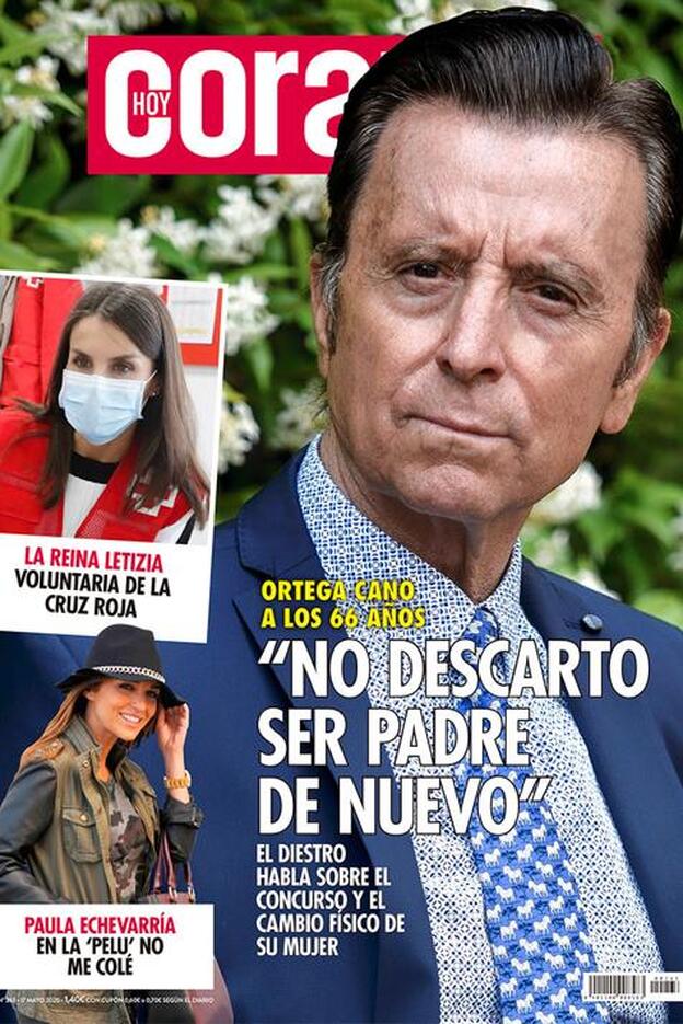 José Ortega Cano habla de la actuación de su mujer y del cambio de imagen de esta en 'Supervivientes' en la portada de 'Hoy Corazón'