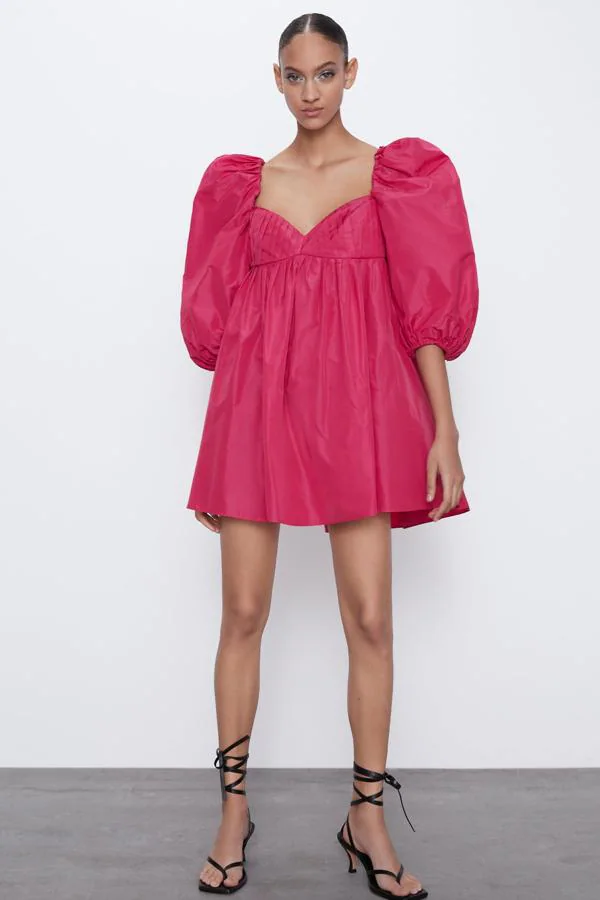 Fotos: Zara tiene los vestidos en tonos rosa que alegran cara | Mujer Hoy