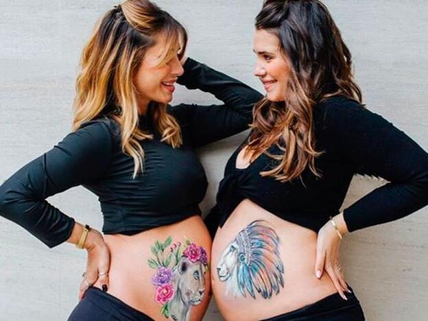 Elena Tablada, tía primeriza un mes después de ser madre