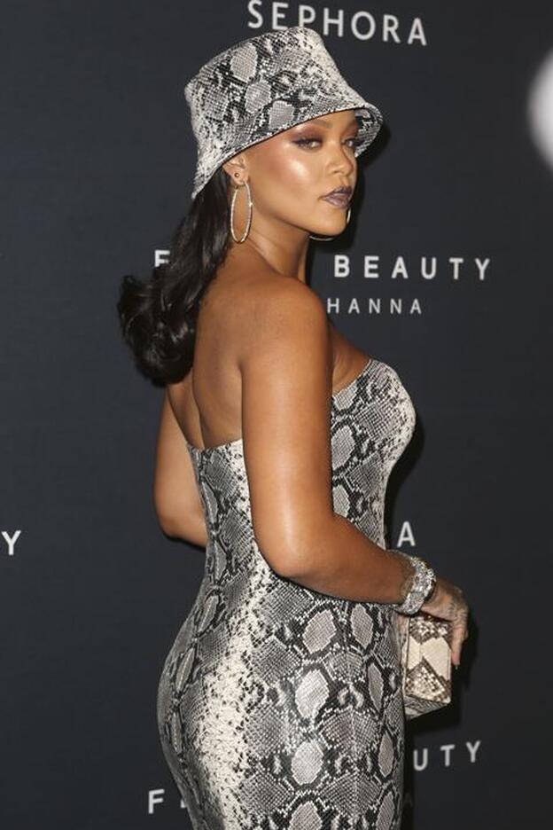 Rihanna en Sydney durante la fiesta por el primer aniversario de Fenty Beauty, su marca de belleza.