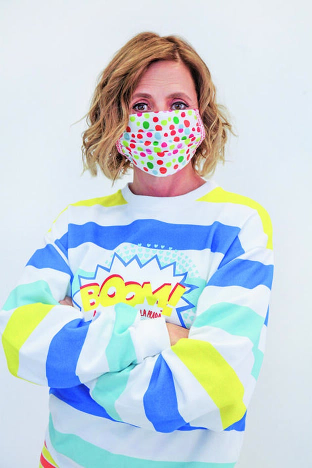 Ágatha Ruiz de la Prada: “He creado tres mascarillas ‘felices’ para transmitir optimismo”