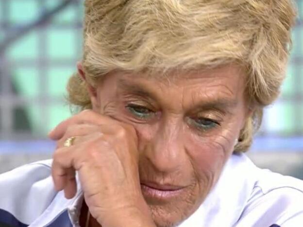 Chelo García Cortés se rompe al hablar de su drama familiar