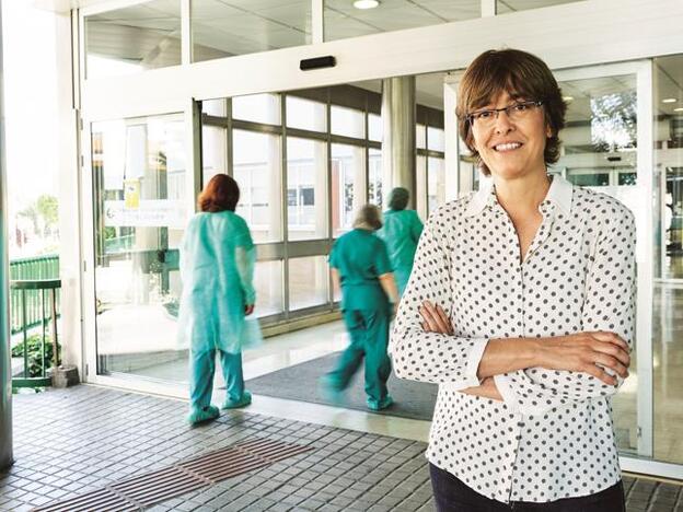 Carmen Martínez de Pancorbo: "La pandemia nos ha dado una tregua en los hospitales, pero no podemos bajar la guardia"