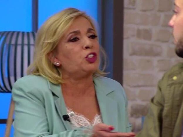 Carmen Borrego se marcha de plató... y se lleva este reproche de Emma García