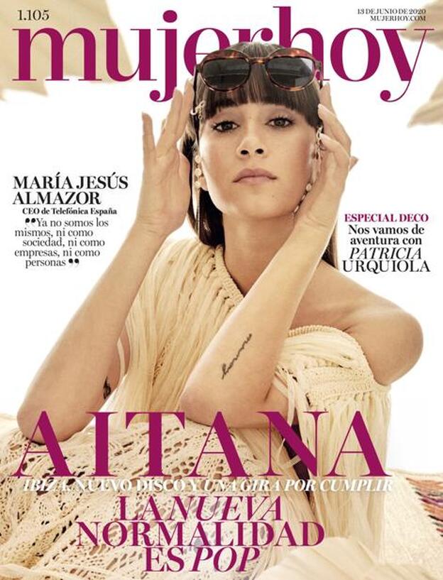 Aitana Ocaña, su nuevo disco y sus planes de futuro, portada de Mujerhoy