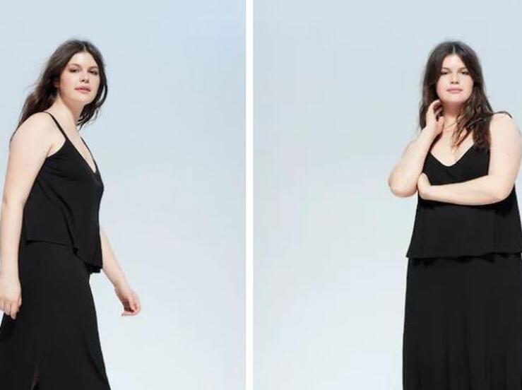 Celsius amanecer Consultar Fotos: Hemos dado con los vestidos de talla grande rebajados más bonitos de  Violeta by Mango | Mujer Hoy