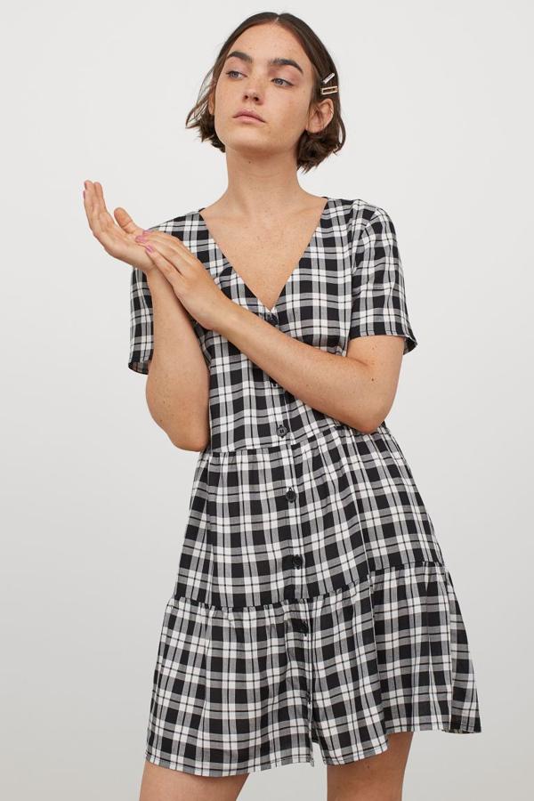 Once vestidos de cuadros, el estampado tendencia de las nuevas colecciones