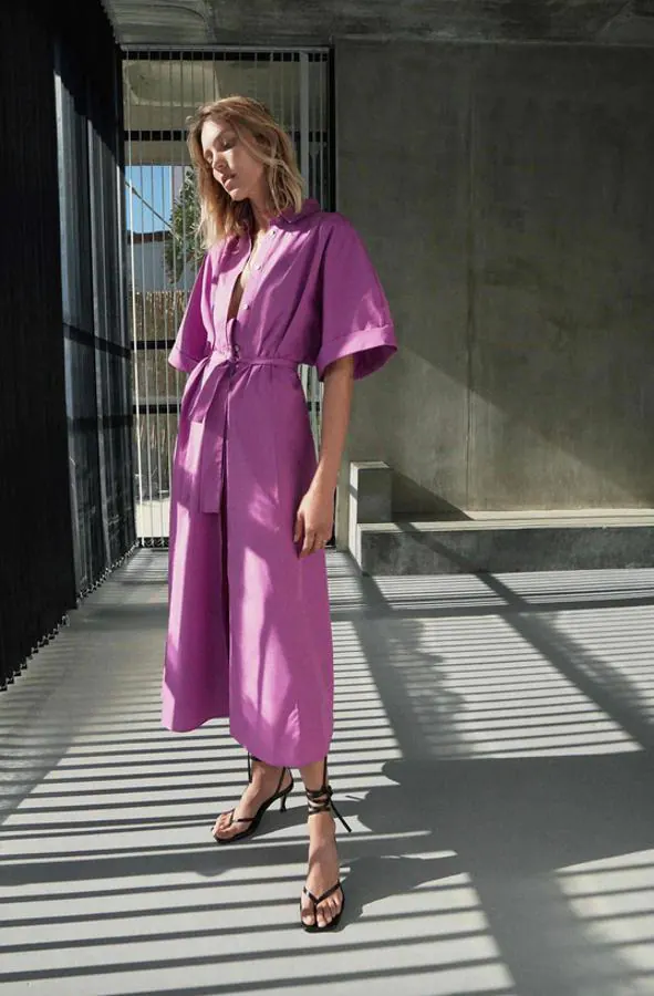 Siete vestidos camiseros de la nueva colección de Zara imprescindibles para lucir estilismos impecables