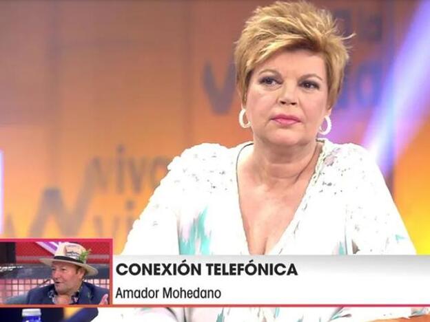 La tensa conversación entre Terelu Campos y Amador Mohedano
