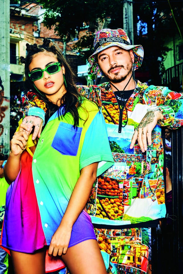 Color, alegría y Colombia: J Balvin nos presenta su colección para Guess