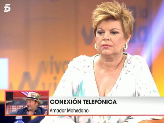 Terelu Campos se enfrenta a Amador Mohedano por Rocío Carrasco