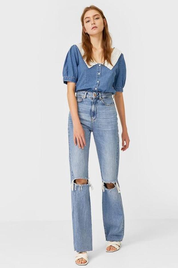 La camisa y la camiseta con la tendencia ochentera que llegan para poner romanticismo en tus looks