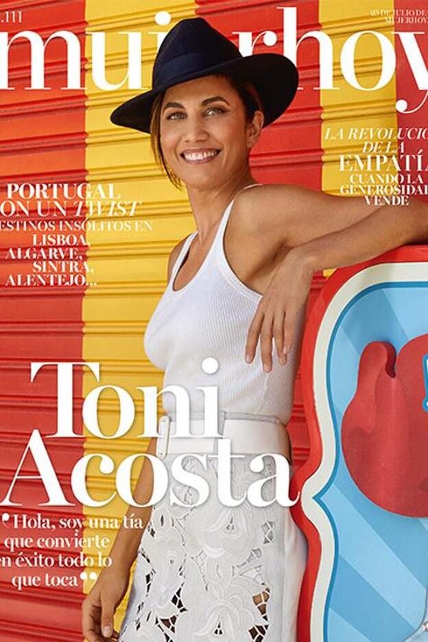 La actriz Toni Acosta y el poder del humor, portada de Mujerhoy