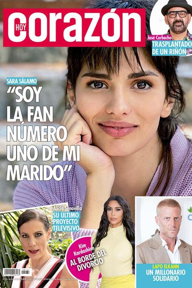 Sara Sálamo declara su orgullo por Isco en la portada de 'Hoy Corazón'