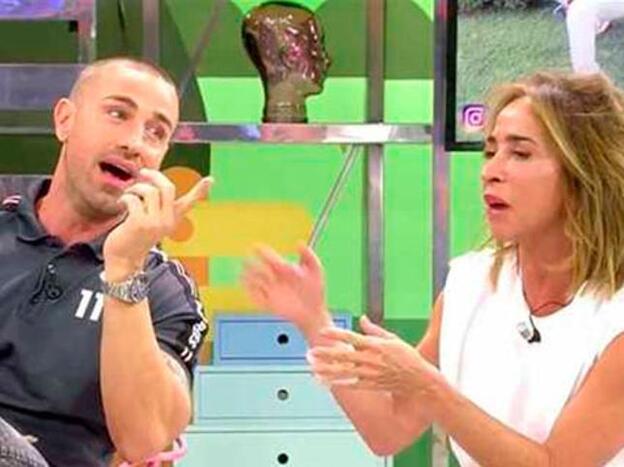 La monumental bronca entre María Patiño y Rafa Mora, al que llama "panoli"