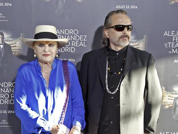 Lucía Bosé habría testificado en contra de su hijo, Miguel Bosé en el juicio con Nacho Palau