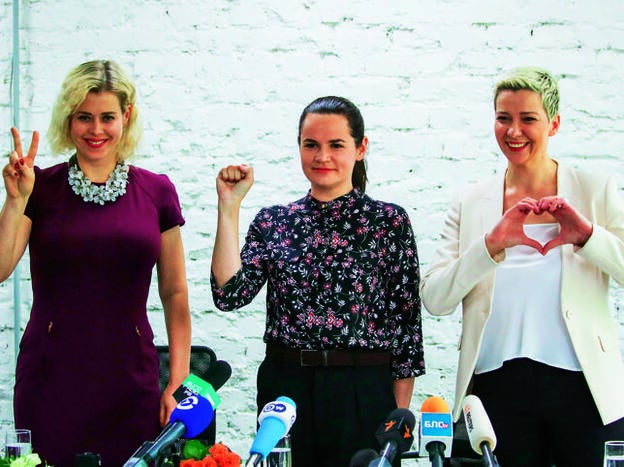 La alianza entre mujeres que puede cambiar la historia de Bielorrusia