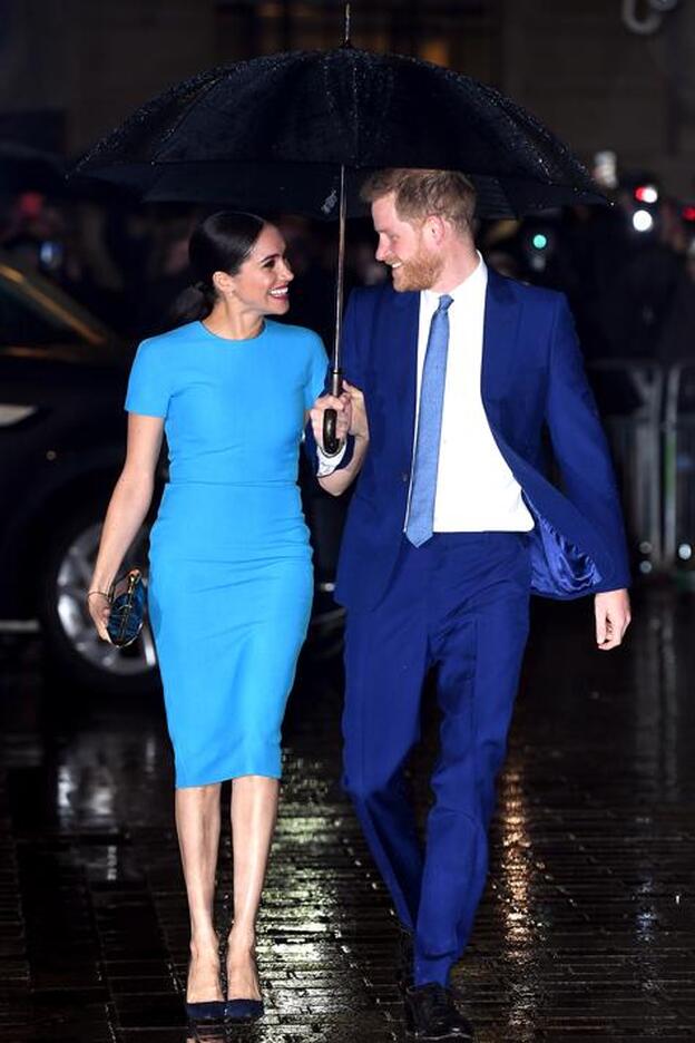 Meghan y Harry en una de sus últimas apariciones en Londres./GTRES