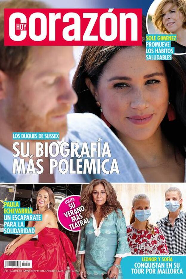 La biografía más polémica de los duques de Sussex, portada de 'Hoy Corazón'