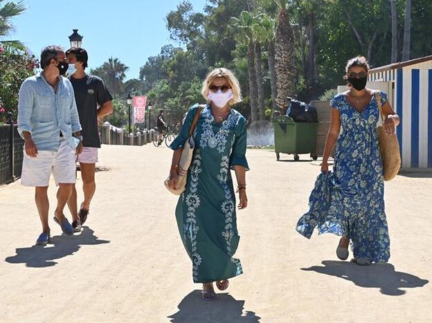 Eugenia Martínez de Irujo, fiel a Marbella