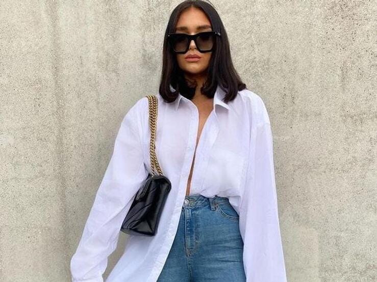 Fotos: 10 looks con camisa blanca y pantalón vaquero que demuestran que es  el combo perfecto para el entretiempo | Mujer Hoy