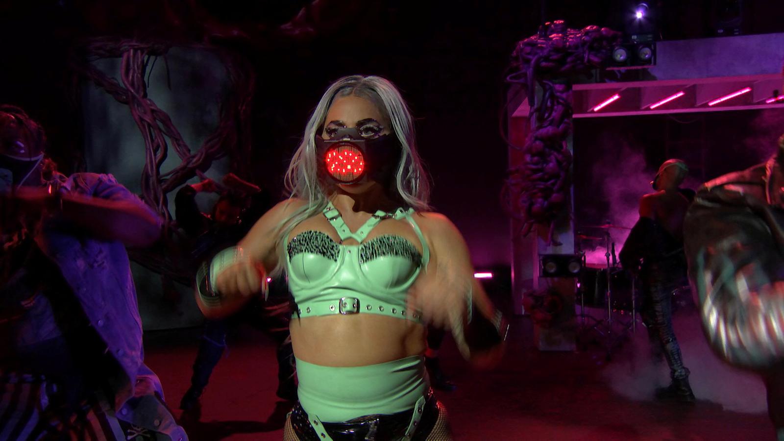 Las mascarillas de Lady Gaga en los MTV VMA's 2020
