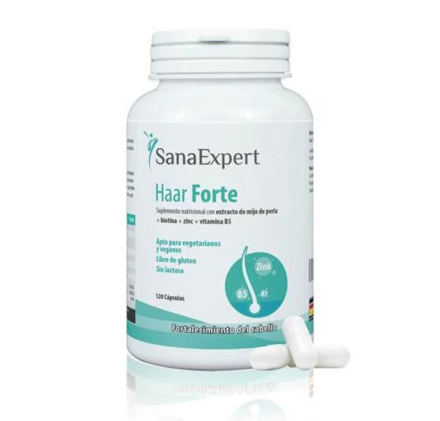 SanaExpert Haar Forte (19.99 €, en Amazon).