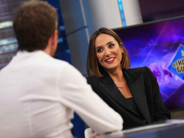 Tamara Falcó durante su entrevista en 'El Hormiguero'. Pincha sobre la foto para ver los cambios de peso más impactantes de los famosos./dr.