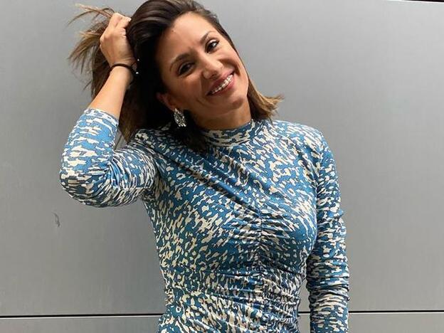 Nagore Robles revoluciona las redes con el vestido de H&M que ha llevado en su vuelta a la televisión