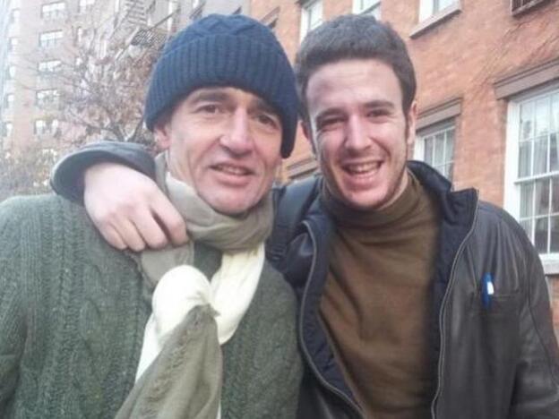 La tierna foto con la que Alessandro Lequio recuerda a su hijo, Álex