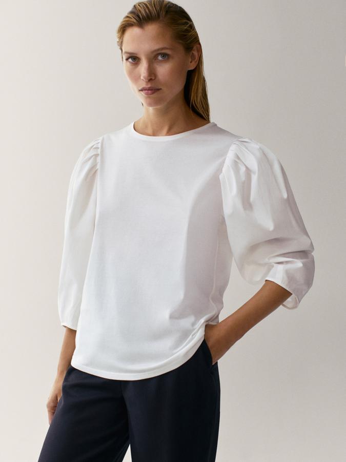 Tops y camisetas con manga larga perfectos para un look de entretiempo lleno de estilo