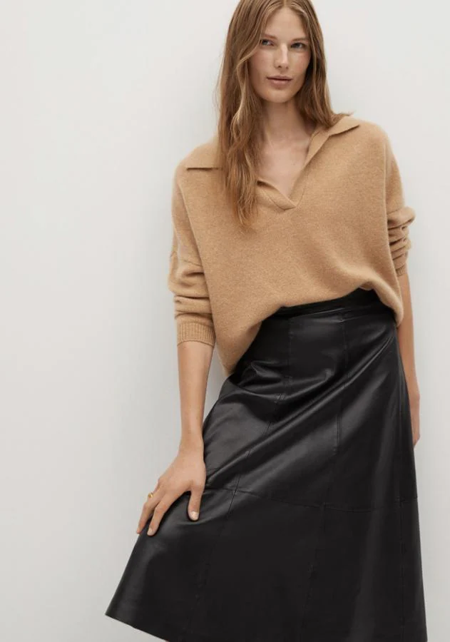 Fotos: es la falda de moda: midi, de efecto piel y en todos los colores para arrasar este otoño/invierno | Mujer Hoy