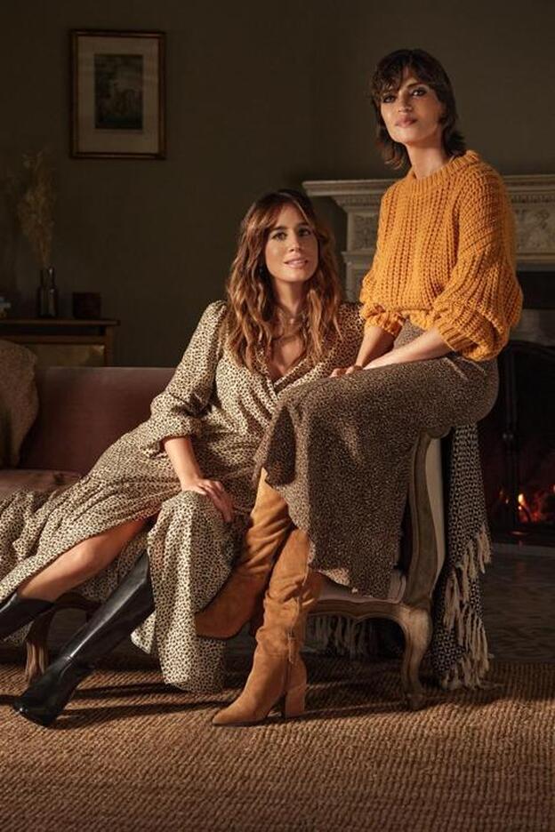 Sara Carbonero e Isabel Jiménez posan juntas por primera vez con la nueva colección de Slow Love para Cortefiel
