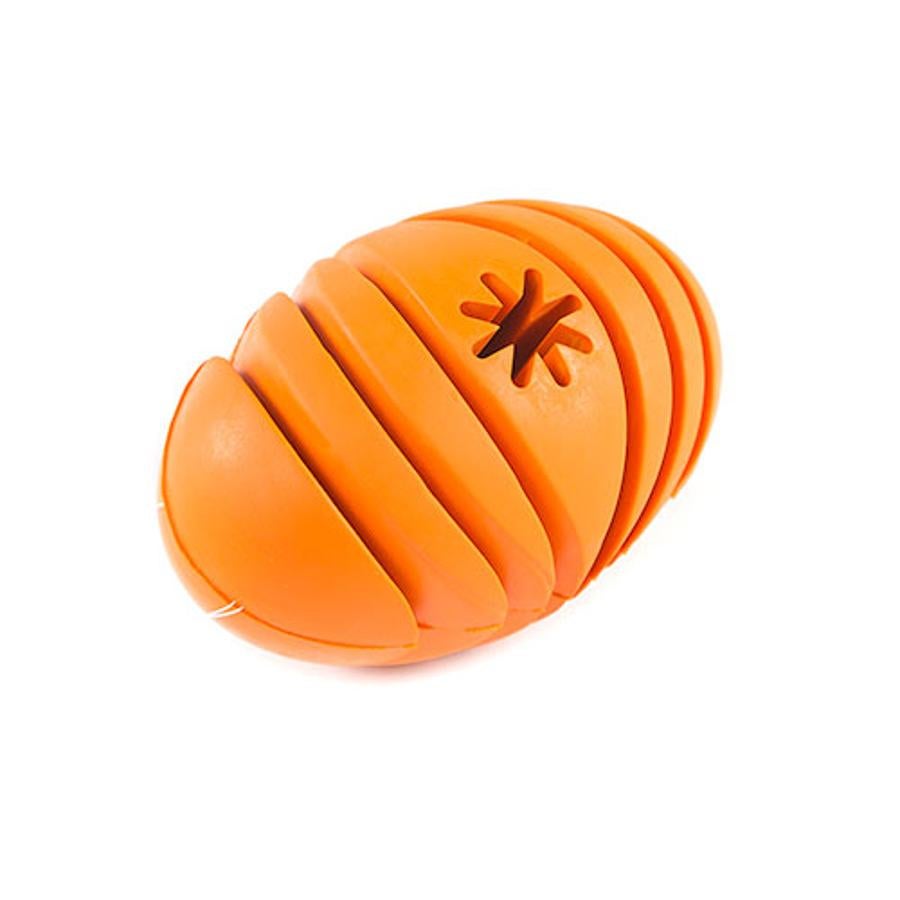 PELOTA DE RUGBY PORTAGOLOSINAS PARA PERROS TK-PET