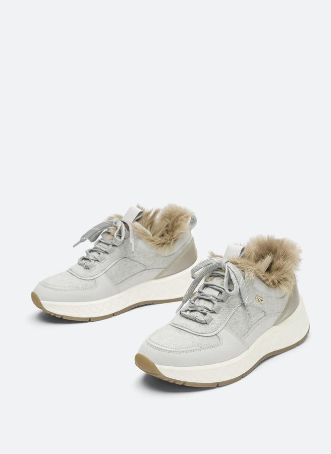 Joyas, pelo y acolchados, los detalles del calzado deportivo de Uterqüe que los convierten en nuestro nuevo capricho