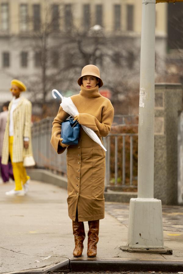 10 ideas de 'street style' para inspirar tu look los días de lluvia