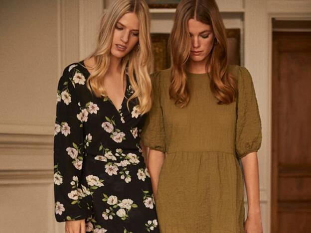 Este vestido midi de las rebajas de Lefties va a ser tu mejor aliado este otoño